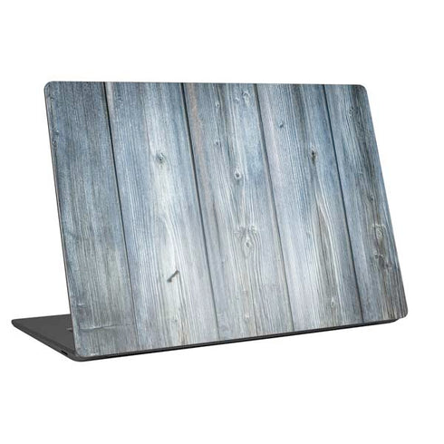 Weathered Blue Wood Universal Laptop 16in (13 x 9.4in) Skin